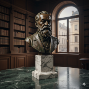 Tác phẩm tượng chân dung bằng đồng – tái hiện thần thái và phong cách sống động.